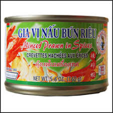 NANG FAH Minced Prawn In Soybean Oil And Spices 160G