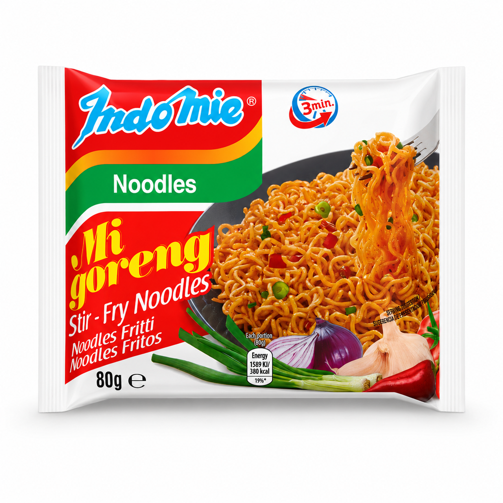 INDOMIE Mi Goreng Stir Fry Noodles 80g