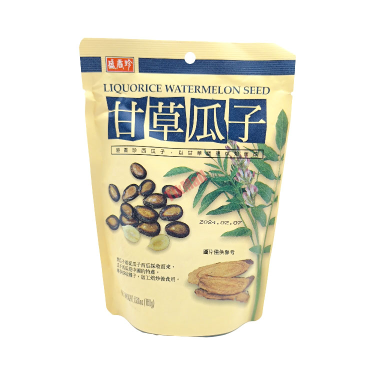 盛香珍甘草瓜子 180g