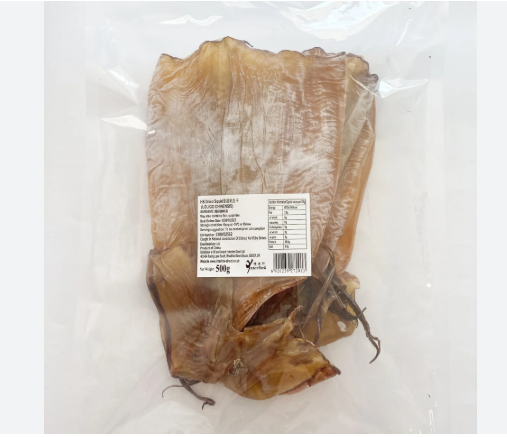 华盛鱿鱼干500g