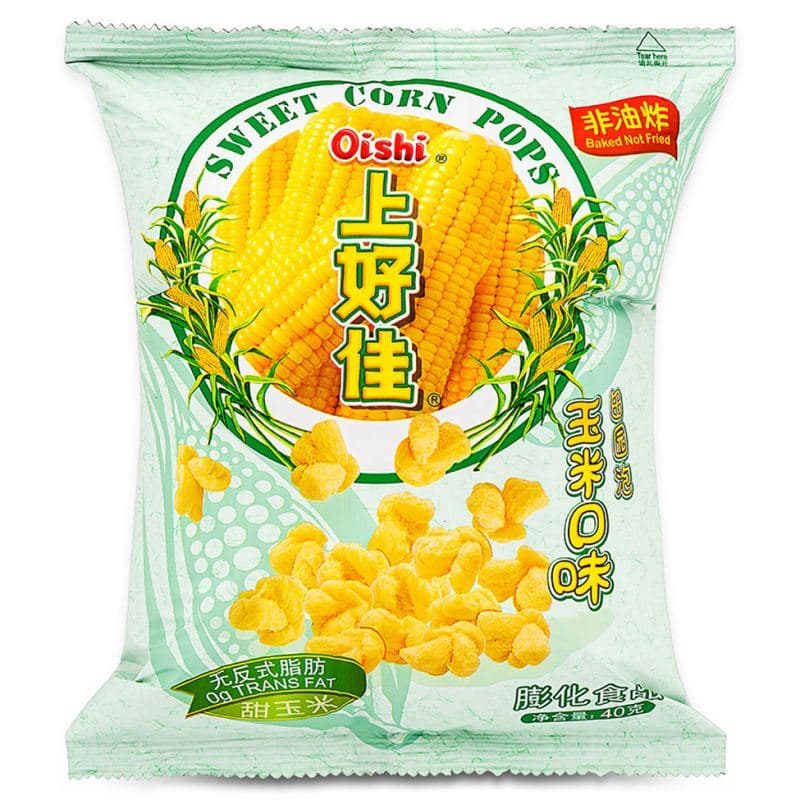 cos sweet corn puff oishi 40G