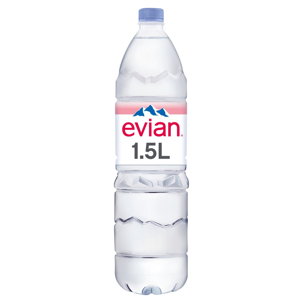 Evian Still Natural Mineral Water 1.5L