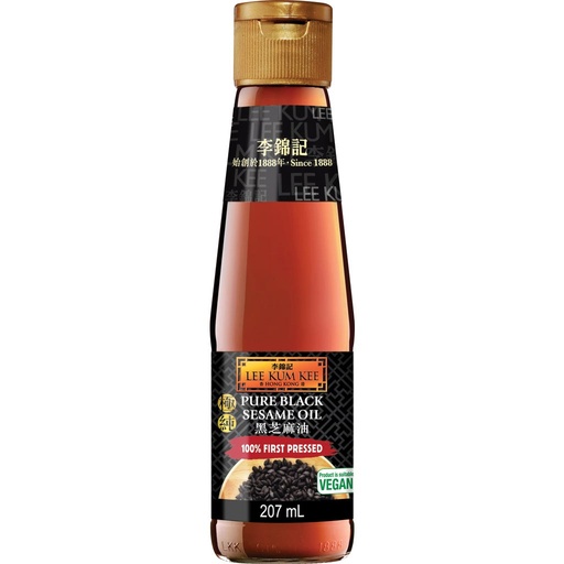李锦记纯正黑芝麻油207ml