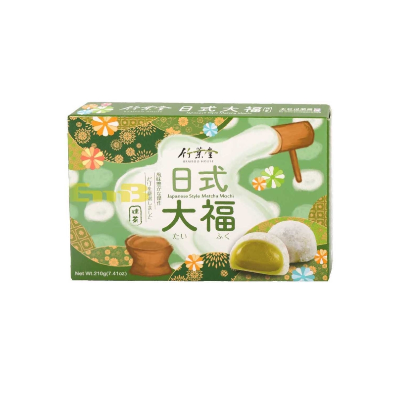 green tea rice cake