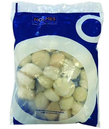HOLMES ice glazed roe off King scallops 1KG