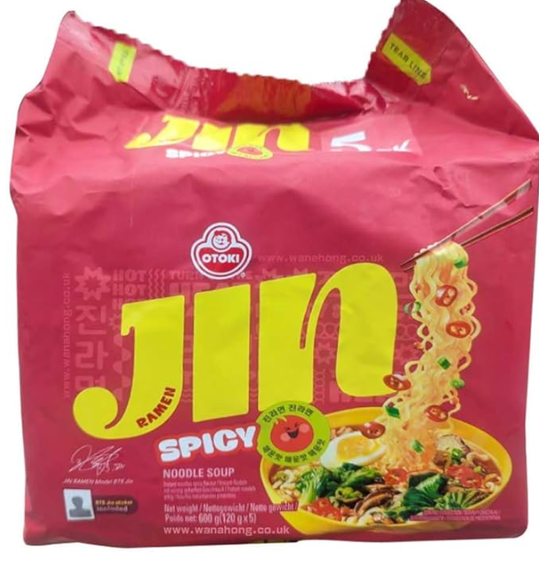 OTTOGI Jin ramen spicy multipack