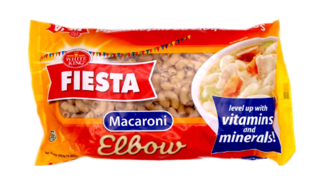 white king fiesta elbow Macaroni400g
