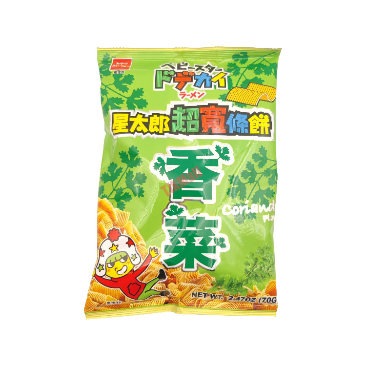 BABY STAR Crispy Ramen Snack-Coriander(Wide) 70g