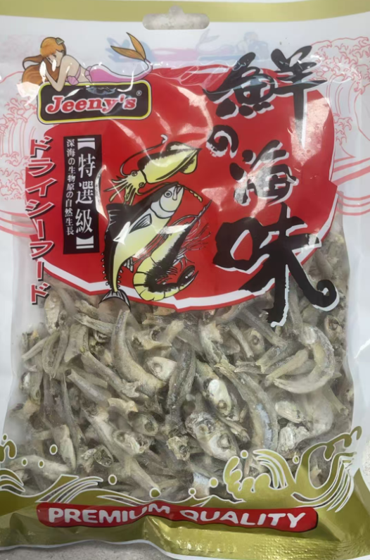 Jeeny's江鱼仔100g