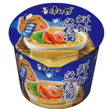KSF Artificial Fish Flavour Noodles cup 101g