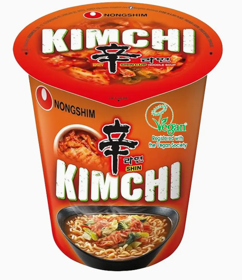 农心辣白菜杯面75g