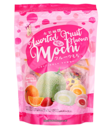 Loves Flower assorted fruit mochi 120g