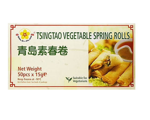 双喜牌青岛素春卷50x15g