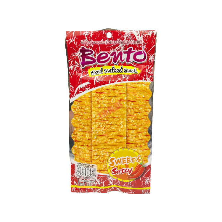 BENTO甜辣口味鱼片20g