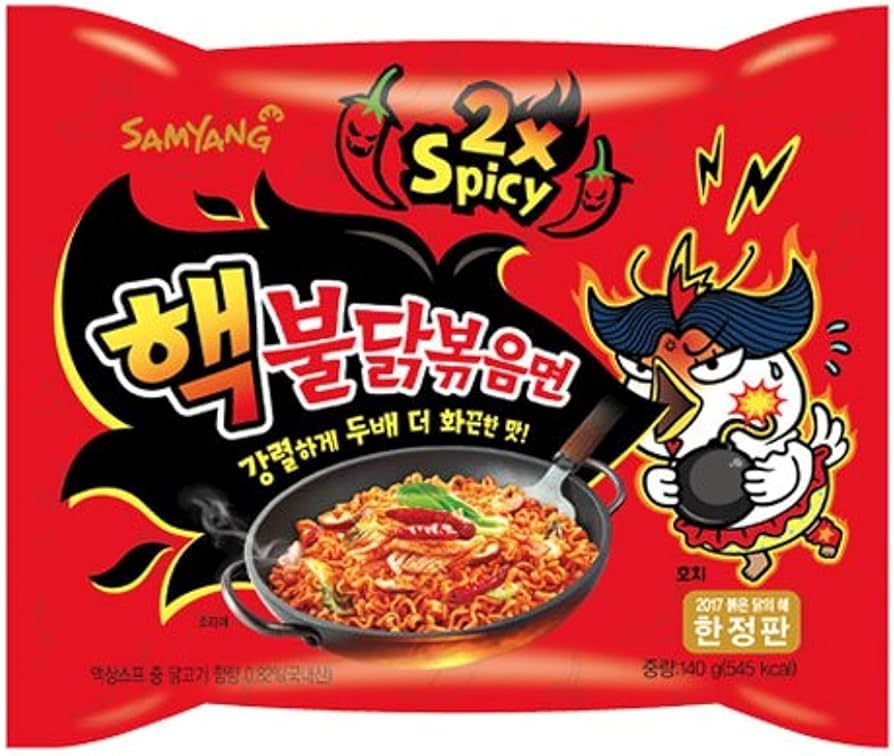 Samyang Korea 2XSpicy Hot Chicken Ramen 140g