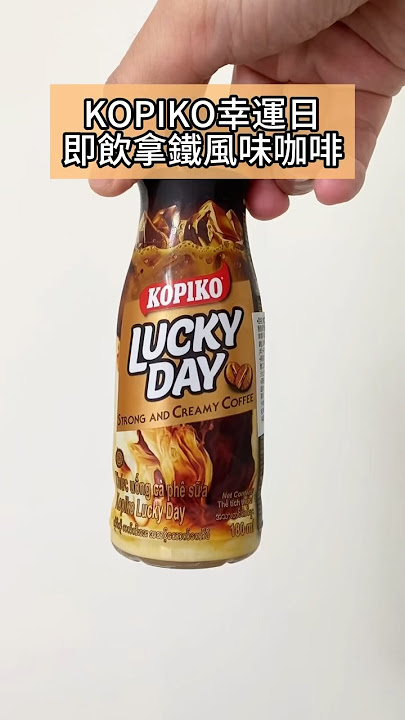 KOPIKO luck Day Thai Coffee Drink180ml