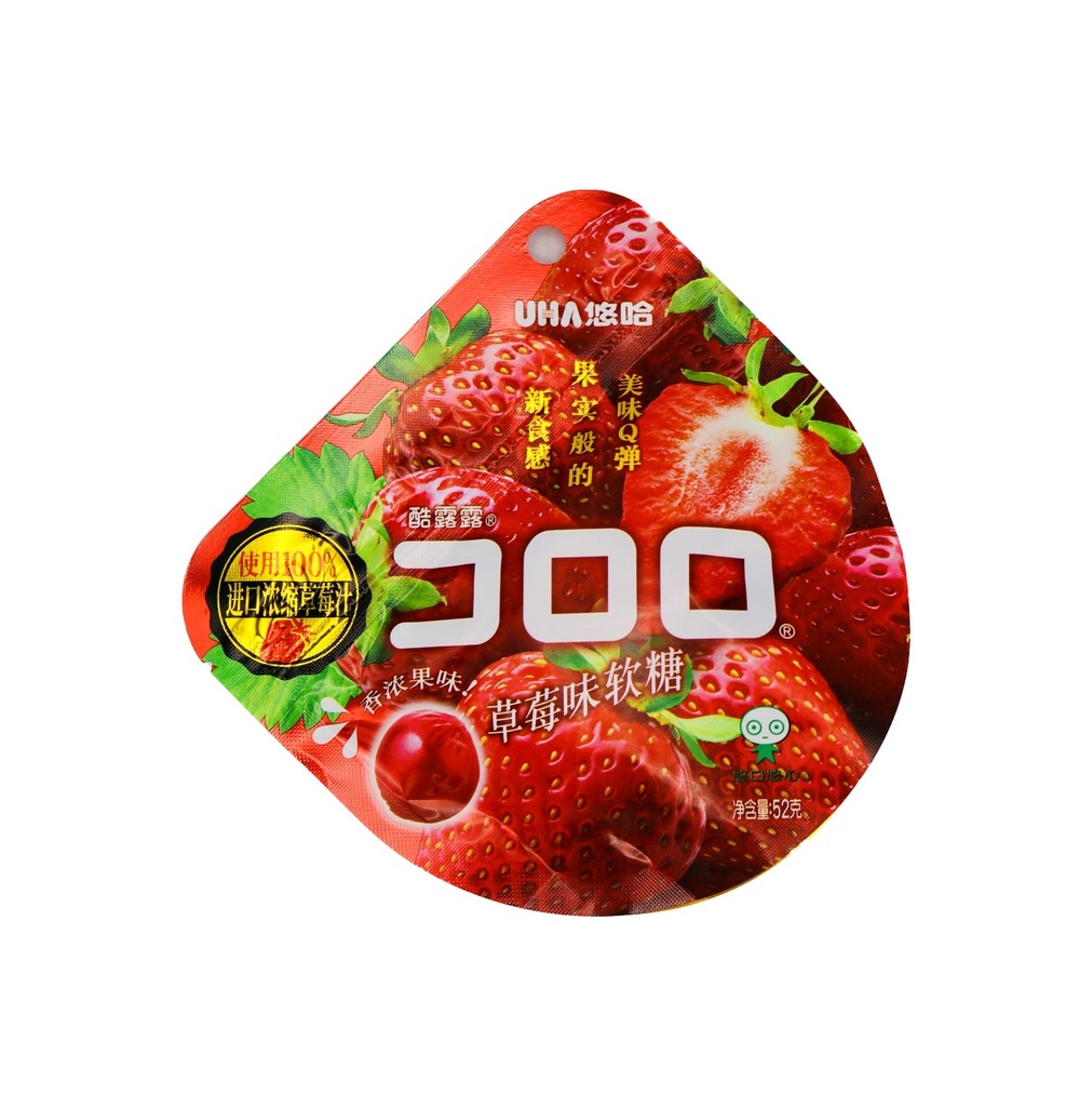 UHA Kororo Strawberry Gummy52g