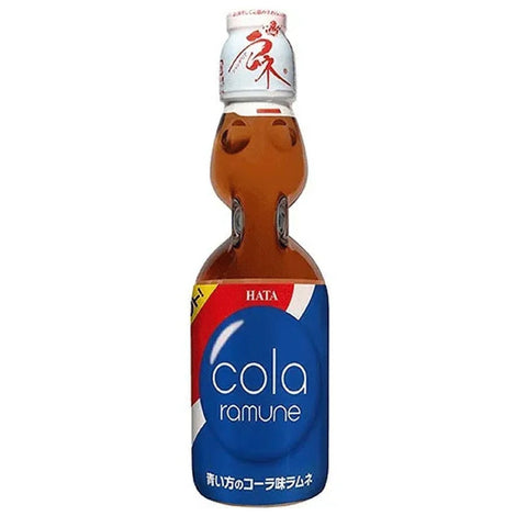 Hatakosen Ramune Soda Drink Cola Flavour 200ml