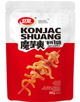 WL Konjac Strips-spicy 252g