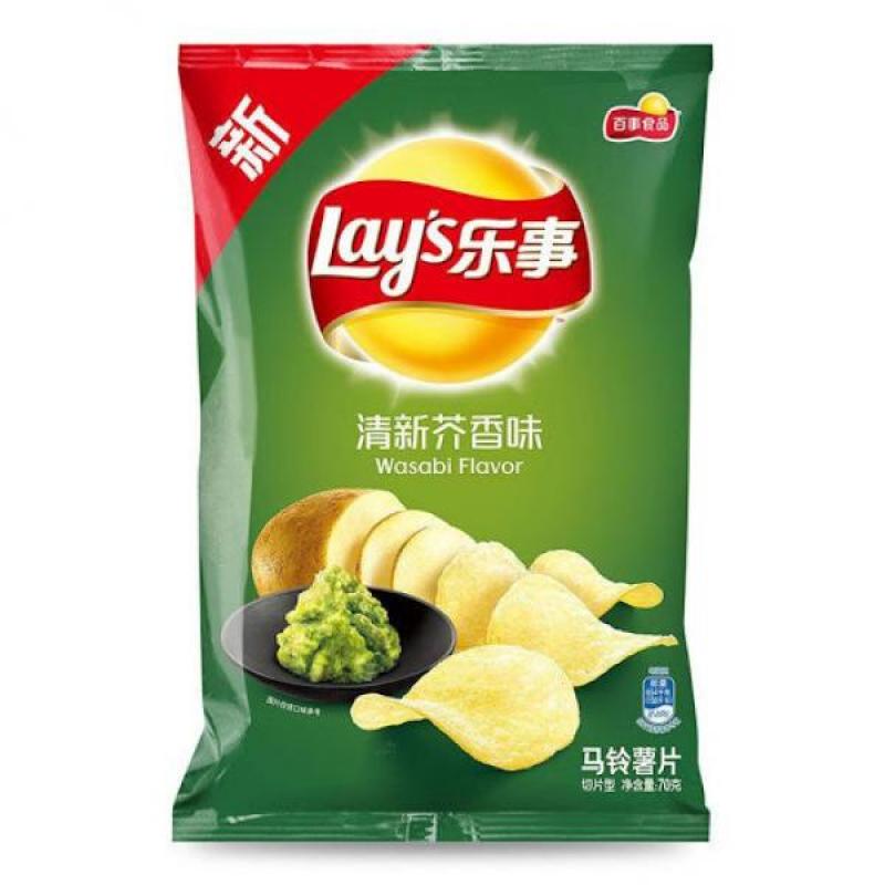 乐事清新芥香味薯片 70g