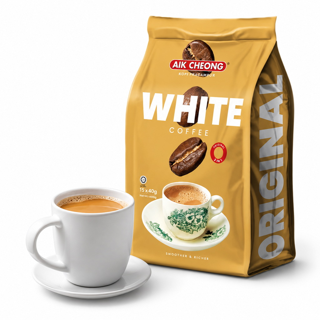 Aik Cheong White Coffee 3in1 Creamy (38g x 12 Sachets)