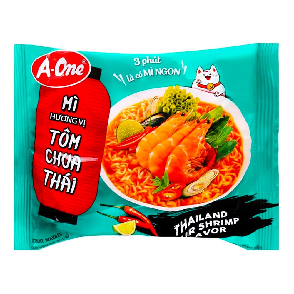 味王虾味即食面85g