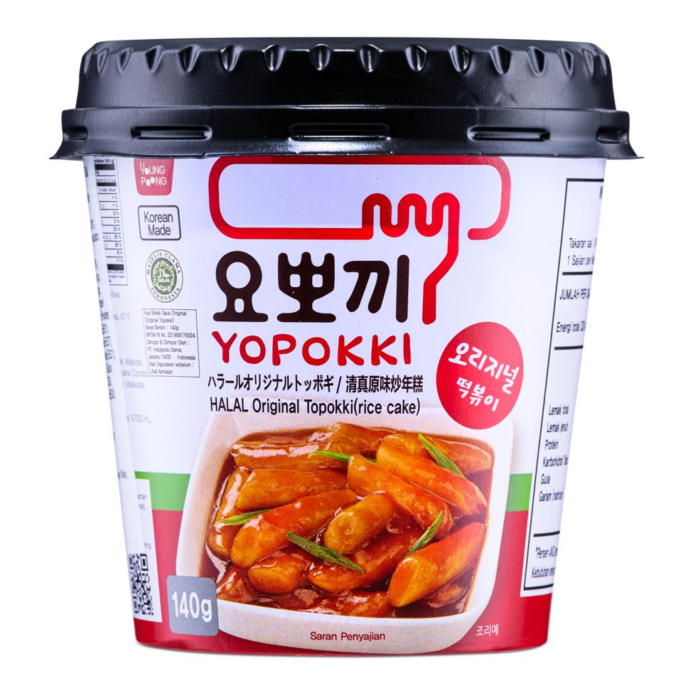 Yopokki Halal Topokki Original 120g