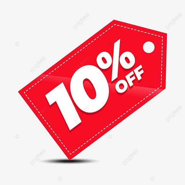 10.0% discount on total amount