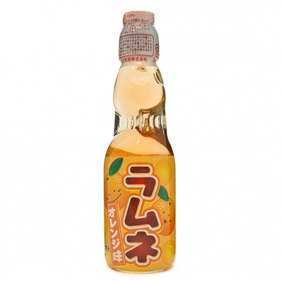 日本弹珠汽水橘子200ml