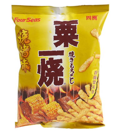 Four-sean grill-a-corn BBQ flavor 80g
