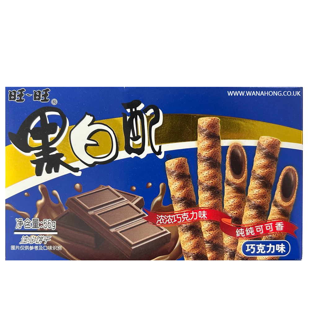 旺旺黑白配巧克力味56g