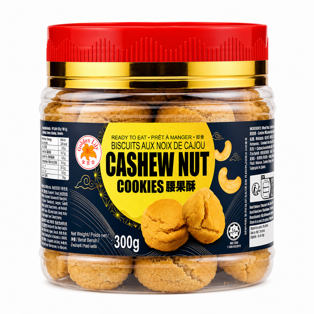 Golden Lily Cashew Nut Cookies 300g