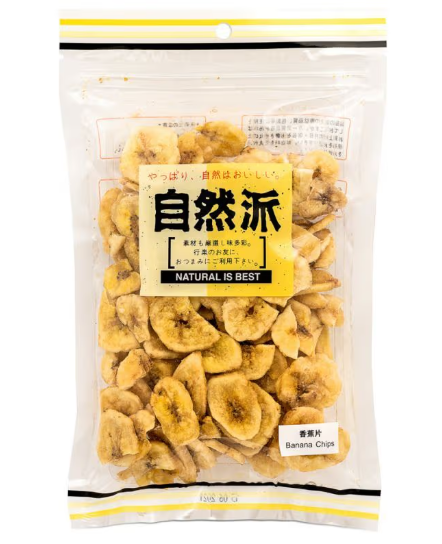 自然派香蕉片150g