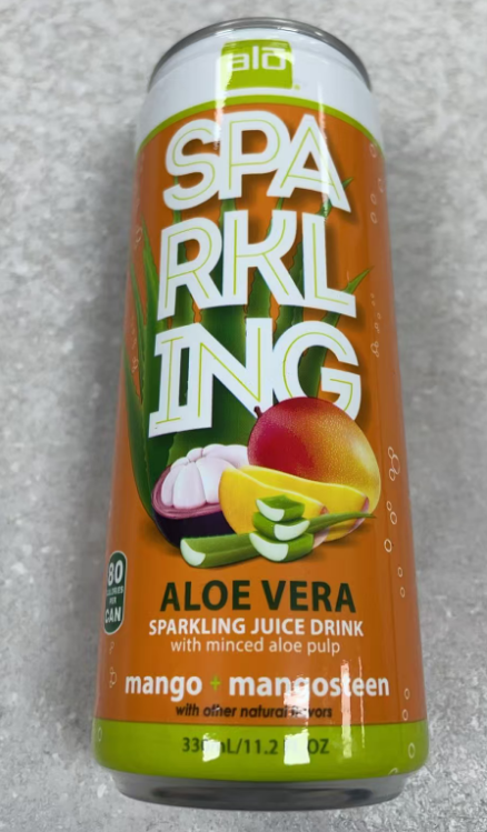 ALO Sparkling Aloe Vera Drink (Mango&Mangosteen) 330ml