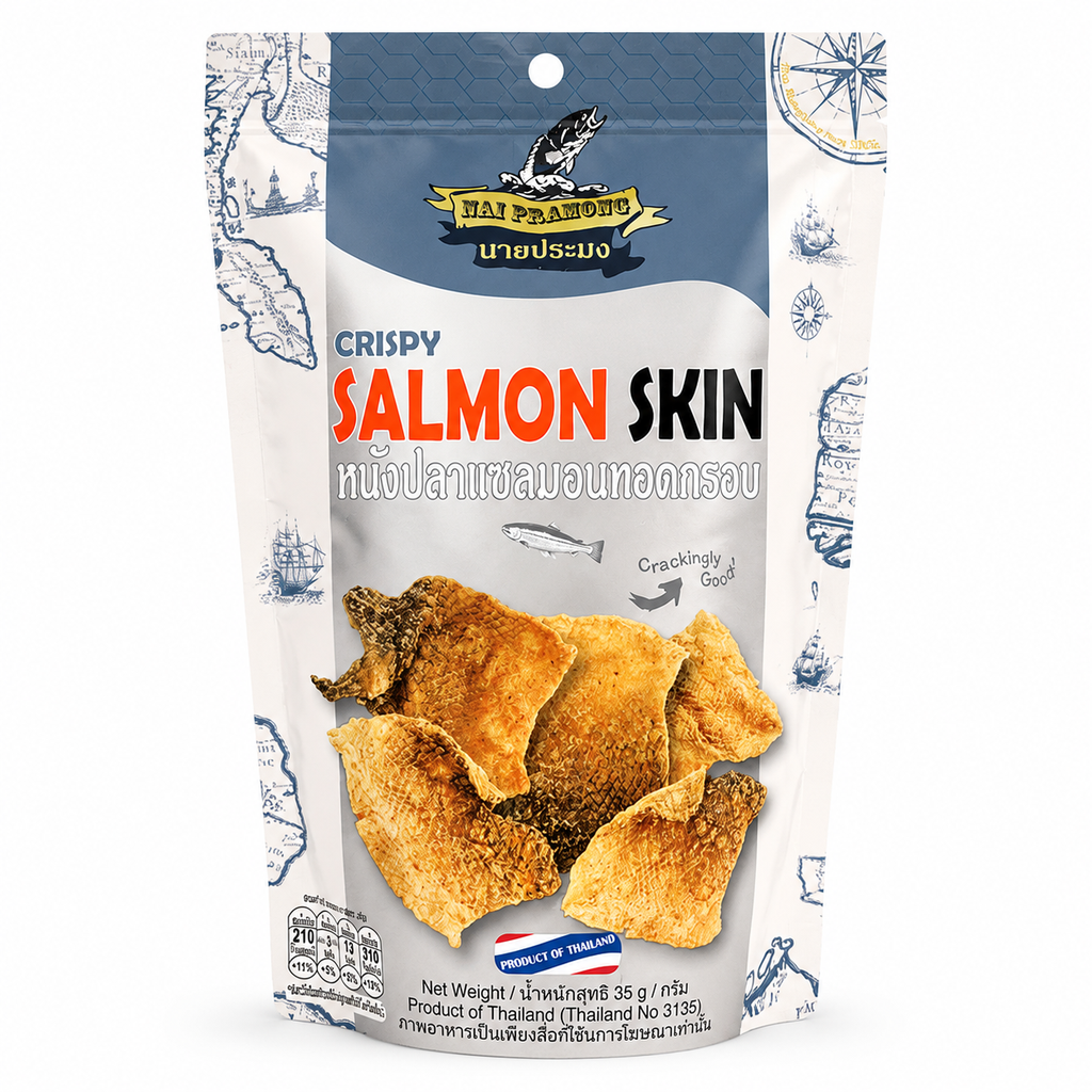 香脆大西洋鲑鱼皮（原味）35g