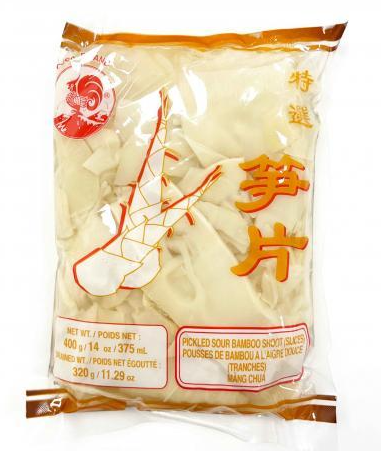 COCK Brand Pickled Sour Bamboo Slice 400g