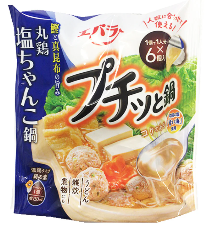 EBARA鸡味盐风味锅底138g