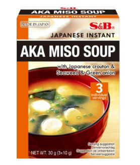 S&B Instant Aka Miso Soup 30g 