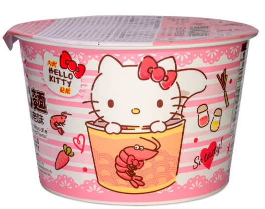 Doll Hello Kitty Dim Sum Noodle Shrimp 37g