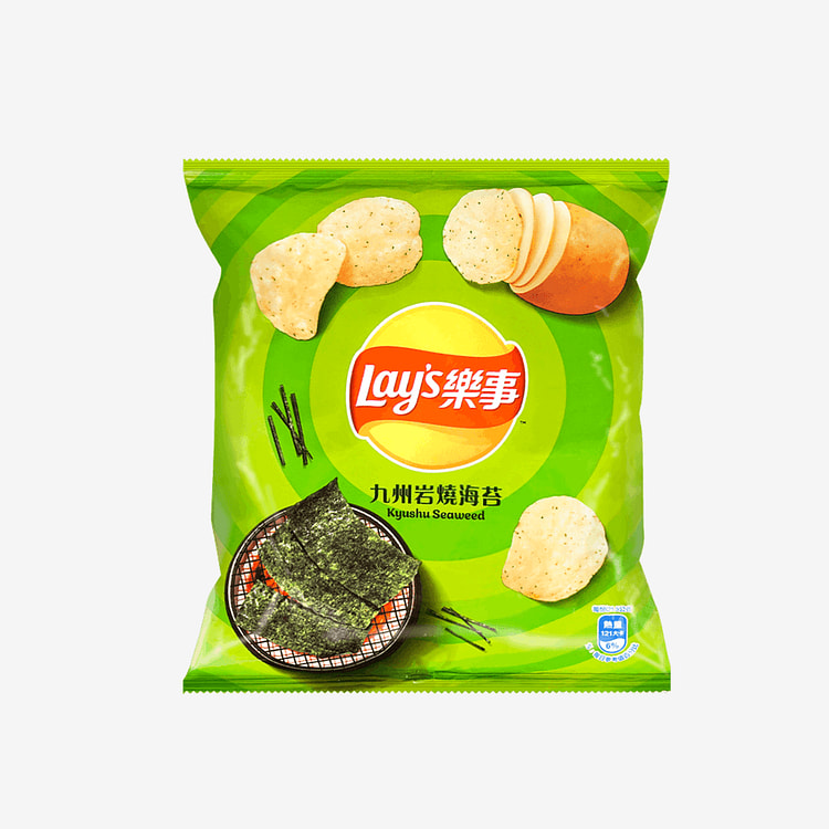 LAY'S Potato Chips Kyushu Seaweed Flav 34g