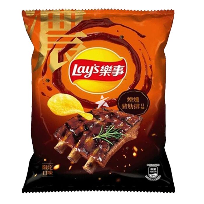 LAY'S Crisps Smoked Spare Ribs Fla 34g