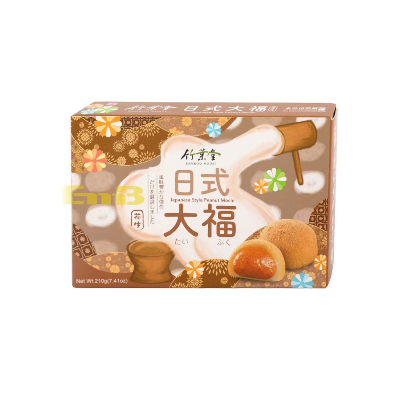 Bamboo House Japanese Style Peanut Mochi 210g