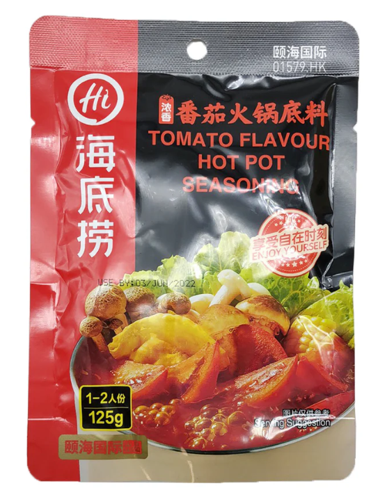 海底捞番茄火锅底料一人食125G