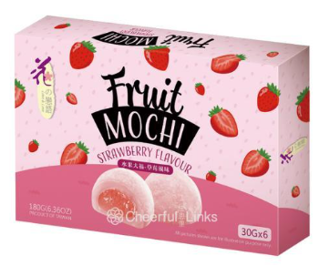 Loves Flower Fruit Mochi -Strawberry 180g