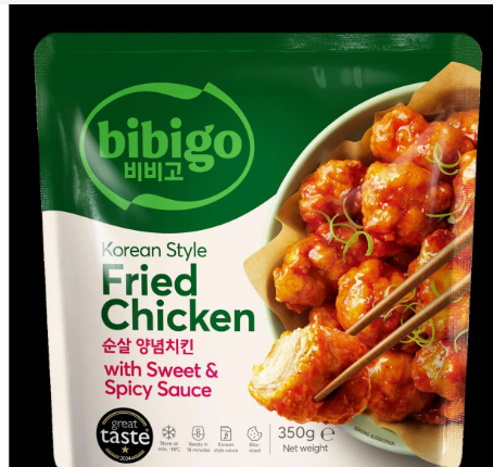 必品阁韩国炸鸡块甜辣味350g