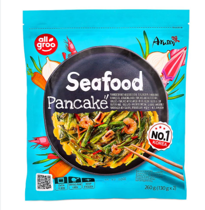 ALLGROO韩国海鲜煎饼260G