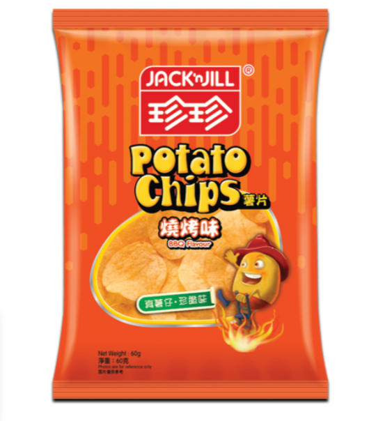 JJ Chips - BBQ 55G