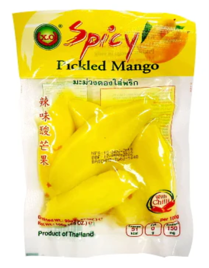 X.O Spicy Pickled Mango 100G