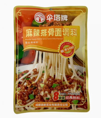 伞塔牌麻辣排骨面调料240G