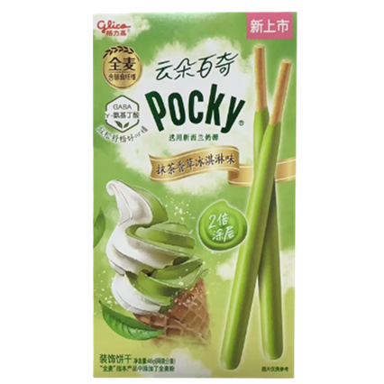 GLICO Pocky Plus Matcha Vanilla Ice Cream 48g